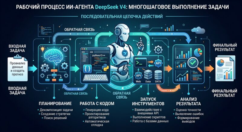 AI-агент DeepSeek V4