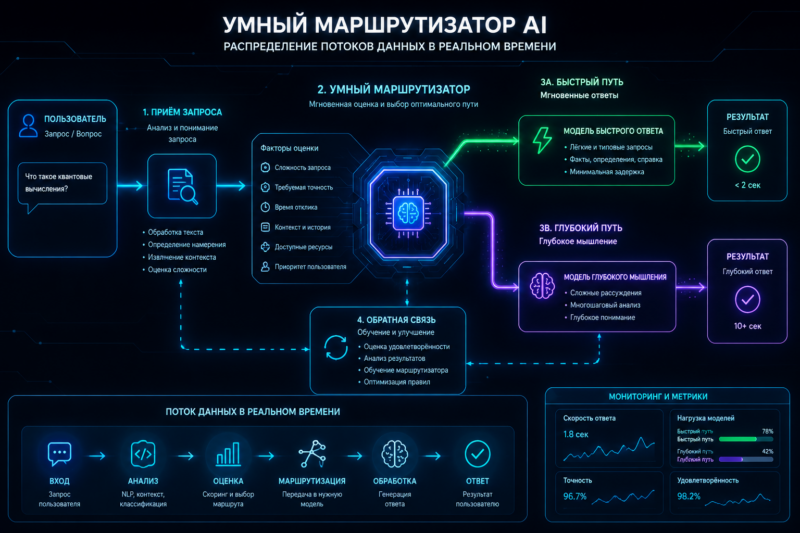 Принцип работы умного маршрутизатора в gpt 5