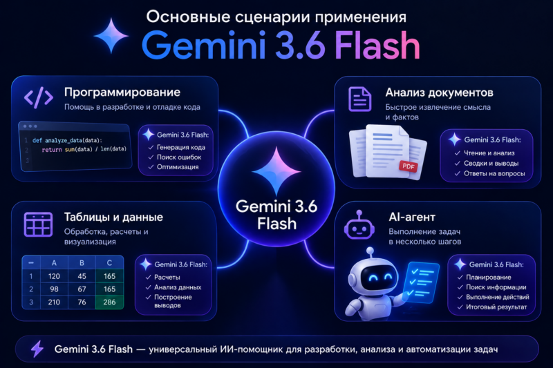 Задачи Gemini 3.6